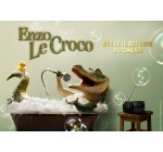 Carrefour: 100 x 2 places de cinéma pour le film "Enzo le crocodile" à gagner