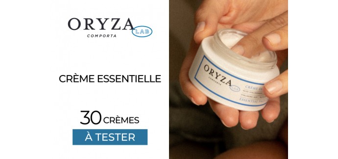 Mon Vanity Idéal: 30 Crèmes Essentielles Oryza Lab LAB à tester