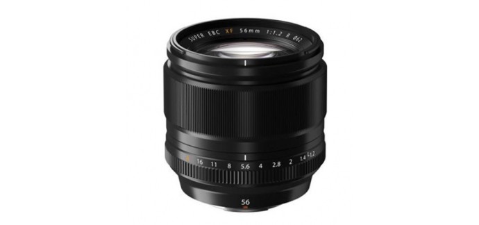 Darty:  Objectif à focale fixe Fujifilm XF 56MM F1.2 R à 639,99€