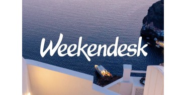 Weekendesk: Jusqu'à -30% sur les week-ends réservés à la dernière minute