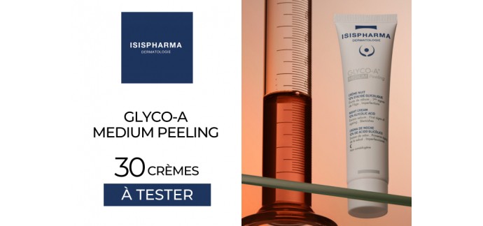 Mon Vanity Idéal: 30 crèmes peelings visage 12% d'acide glycolique Isispharma à tester