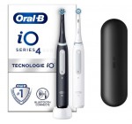 Amazon: Lot de 2 Brosses à Dents Électriques connectées Bluetooth Oral-B iO 4 à 119,99€