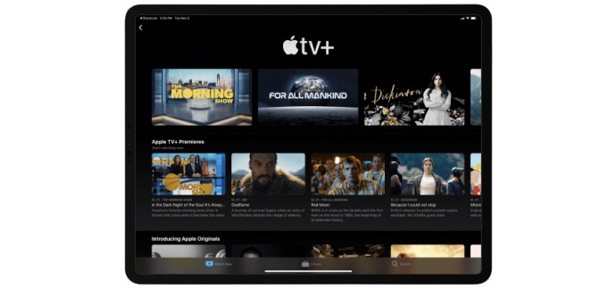 Apple TV +: 2 mois d'abonnement au service de streaming vidéo Apple TV+ offerts gratuitement