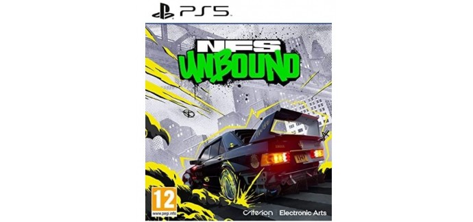 Amazon: Jeu Need for Speed Unbound sur PS5 à 16,24€