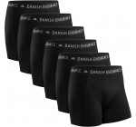Amazon: Lot de 6 boxers homme en coton Danish Endurance à 27,93€
