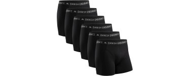 Amazon: Lot de 6 boxers homme en coton Danish Endurance à 27,93€