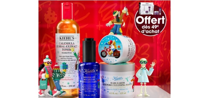 Sephora: Un bundle anti âge offert dès 49€ d'achat dans la marque Kiehl's