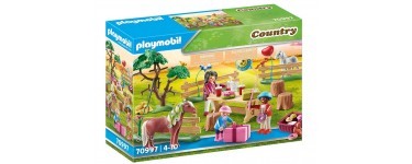 Amazon: Playmobil Country Décoration de fête avec poneys - 70997 à 15,39€