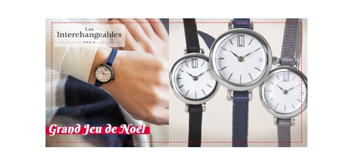 Femme Actuelle: 16 coffrets montre + ruban "Les interchangeables" à gagner