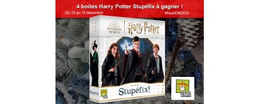 IDBOOX: 4 jeux de société "Harry Potter Stupéfix" à gagner