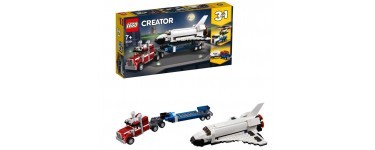 Amazon: LEGO Creator Le transporteur de navette à 39€