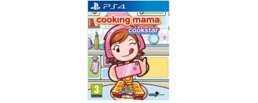 Cdiscount: Jeu Cooking Mama - Cookstar sur PS4 à 4,99€