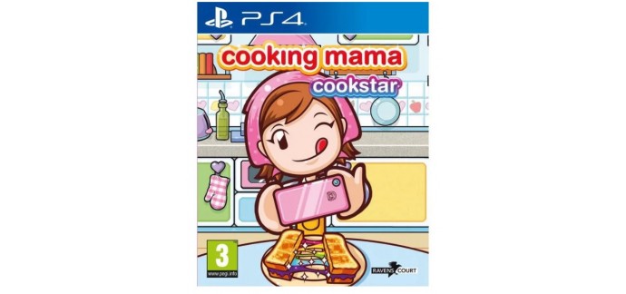 Cdiscount: Jeu Cooking Mama - Cookstar sur PS4 à 4,99€