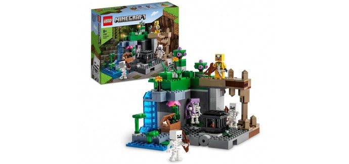 Amazon: Lego Minecraft Le Donjon du Squelette - 21189 à 26,90€