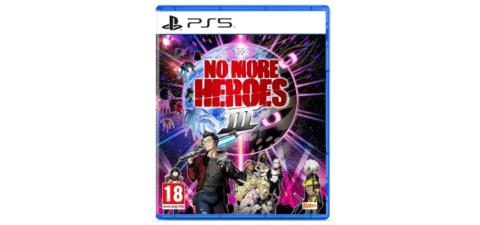 Amazon: Jeu No More Heroes 3 sur PS5 à 29,99€