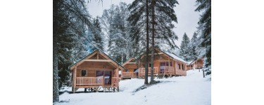 Skiset: 1 séjour de 2 nuits en chalet ou cabane Huttopia + 1 pack de location de ski à gagner