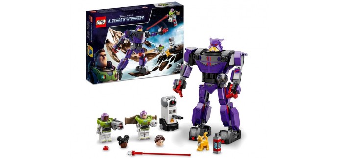 Amazon: Lego Buzz l’Éclair de Disney et Pixar : La Bataille de Zurg - 76831 à 14,37€