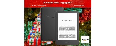 IDBOOX: 2 liseuses Kindle 2022 à gagner