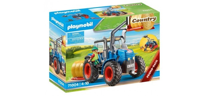 Amazon: Playmobil Country Tracteur et Fermier - 71004 à 19,99€