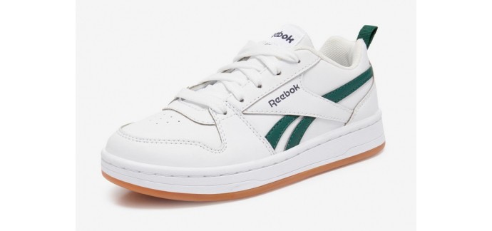 Decathlon: Baskets enfant à lacets Reebok Prime blanc à 15€