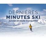 Travelski: Jusqu'à -48% sur votre séjours au ski en profitant des promotions de dernières minutes