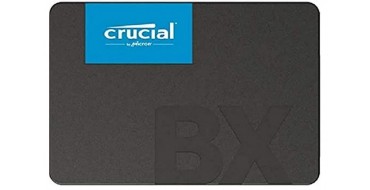 Amazon: SSD interne 2.5" Crucial BX500 CT480BX500SSD1 - 480Go à 29,48€