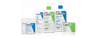 Cerave: 1 lot de 13 produits de soins CeraVe à gagner