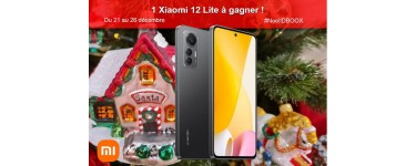 IDBOOX: 1 smartphone Xiaomi 12 Lite à gagner