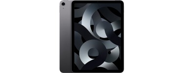 Amazon: Tablette Apple iPad Air 2022 (5e génération) -  Wi-FI, 64 Go, Gris sidéral à 689€