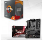 Rue du Commerce: Processeur AMD Ryzen 7 5700X - 4.6/3.4GHz + Carte mère MSI B550 GAMING GEN3 à 329,90€