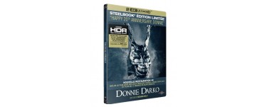 Fnac: Blu-ray 4K Ultra HD Donnie Darko 20ème Anniversaire - Edition Limitée Steelbook à 14,99€