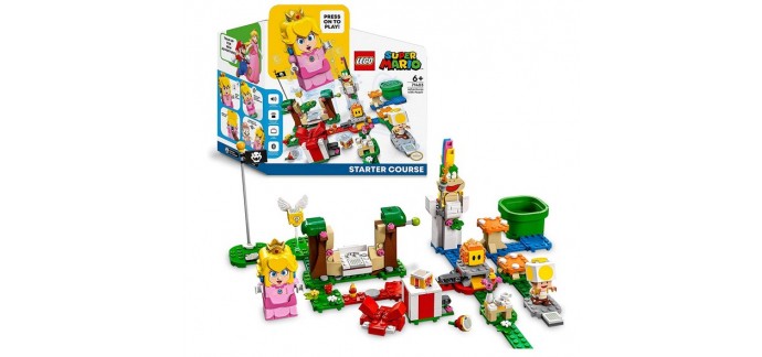 Amazon: Lego Super Mario Pack de Démarrage Les Aventures de Peach - 71403 à 35,99€