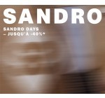 Sandro Paris: Sandro Days : jusqu'à -40% sur une sélection d'articles