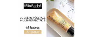 Mon Vanity Idéal: 60 CC Crème Végétale Multi-Perfectrice Ella Baché à tester