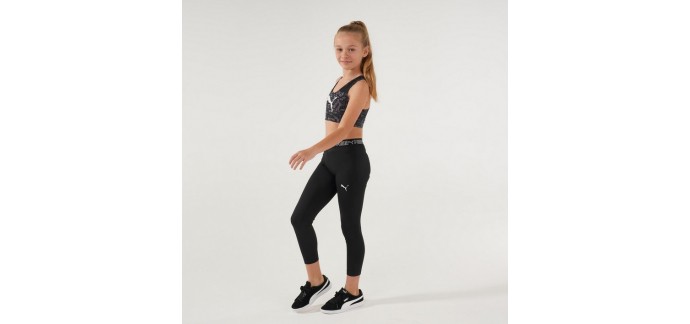 Decathlon: Legging 7/8 fille Puma - Noir à 5€