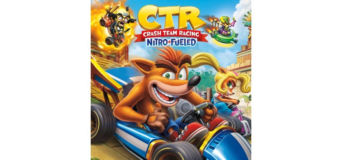 Nintendo: Jeu Crash Team Racing Nitro-Fueled sur Nintendo Switch (dématérialisé) à 13,99€