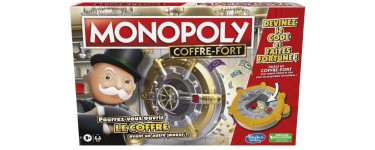 Amazon: Jeu de société Monopoly Coffre-fort à 22,49€
