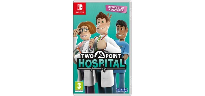 Nintendo: Jeu Two Point Hospital: JUMBO Edition sur Nintendo Switch (dématérialisé) à 13,59€