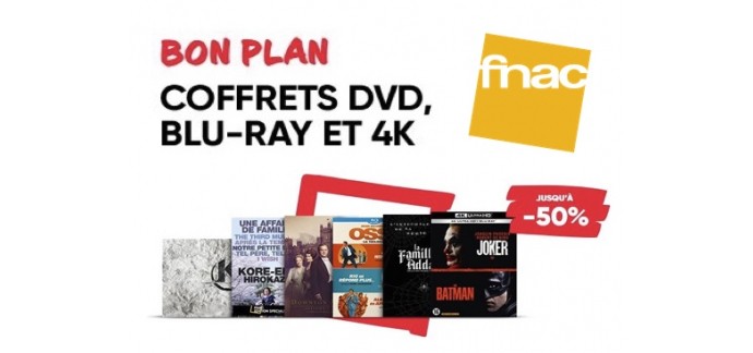 Fnac: Jusqu'à -50% sur une sélection de coffrets Blu-Ray & DVD. Ex : 8 Films Harry Potter en Blu-Ray à 20€