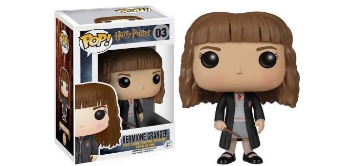 Amazon:  Figurine Pop ! Harry Potter - Hermione Granger à 9,59€