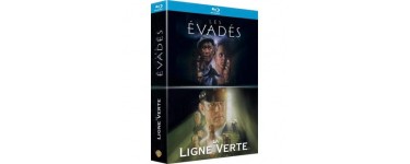 Fnac: Coffret Blu-Ray 2 Films : Les Evadés & La ligne Verte à 9,99€