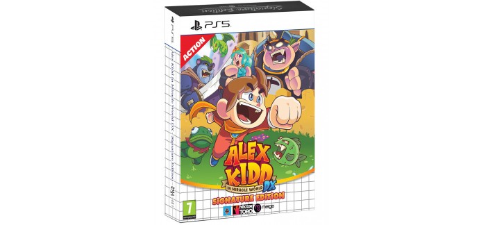 Micromania: Jeu Alex Kidd In Miracle World Dx Signature Edition sur PS5 à 19,99€