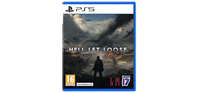 Amazon: Jeu Hell Let Loose sur PS5 à 14,99€