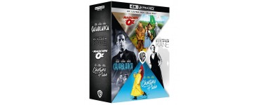 Amazon: Coffret Blu-Ray 4K Grands Classiques - 4 films à 39,99€
