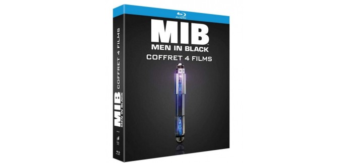 Amazon: Coffret Blu-Ray Men In Black - 4 films à 17,70€