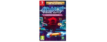 Amazon: Jeu Arkanoid - Eternal Battle sur Nintendo Switch à 29,99€