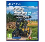 Amazon: Jeu Farming Simulator 22 Platinum Edition sur PS4 à 39,90€