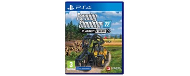 Amazon: Jeu Farming Simulator 22 Platinum Edition sur PS4 à 39,90€