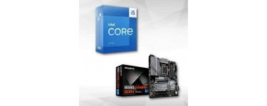 Rue du Commerce: Kit processeur Intel Core I5-13400F (2.5Ghz/4.6Ghz) + Carte mère B660 GAMING X à 389,90€