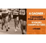BFMTV: 5 dossards pour les 10km des Champs-Elysées à Paris à gagner